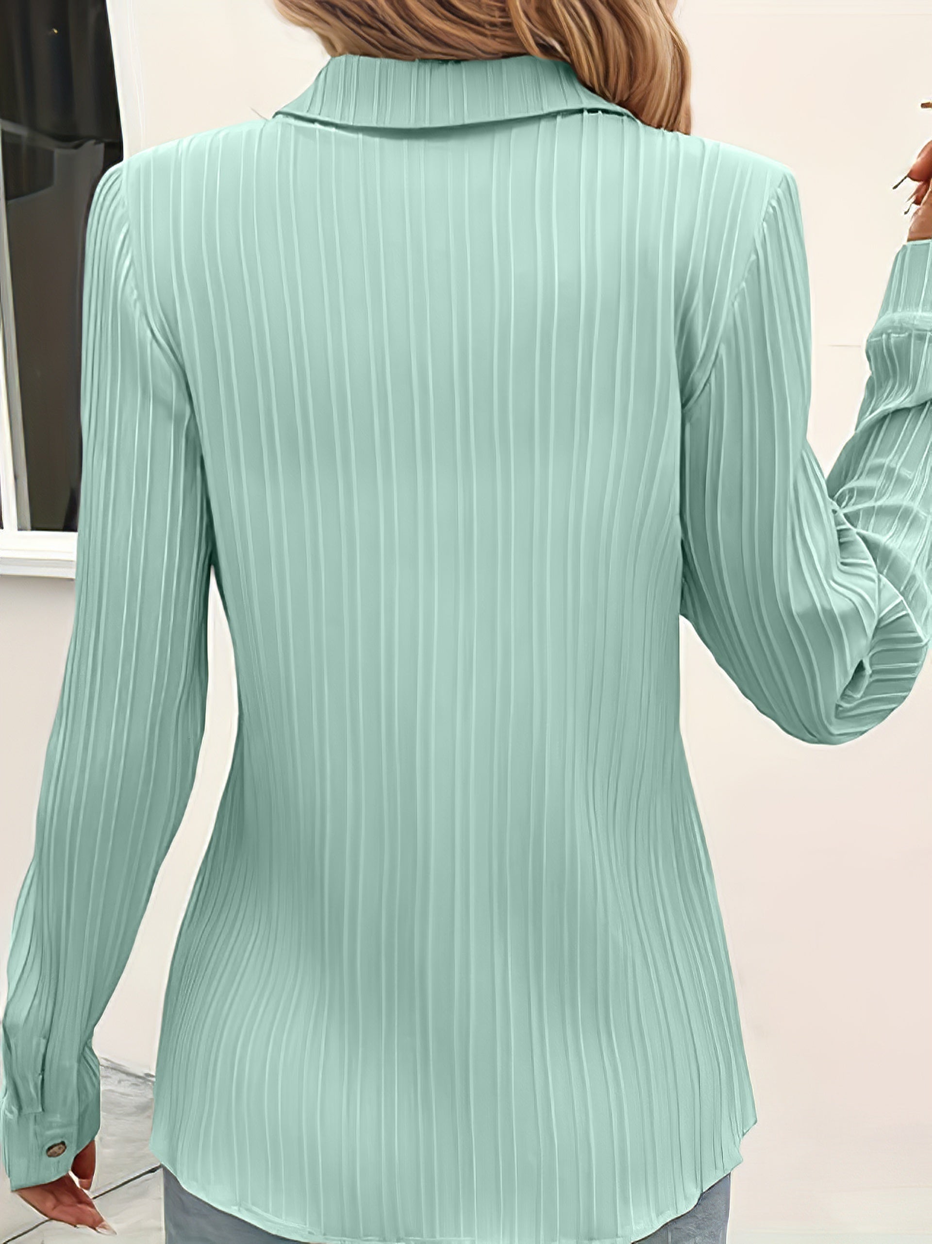 Hannie | Elegante Blouse met Subtiele Glans
