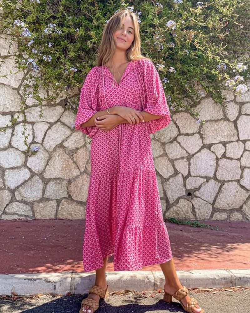 Mirella | Zomerse Jurk met Print