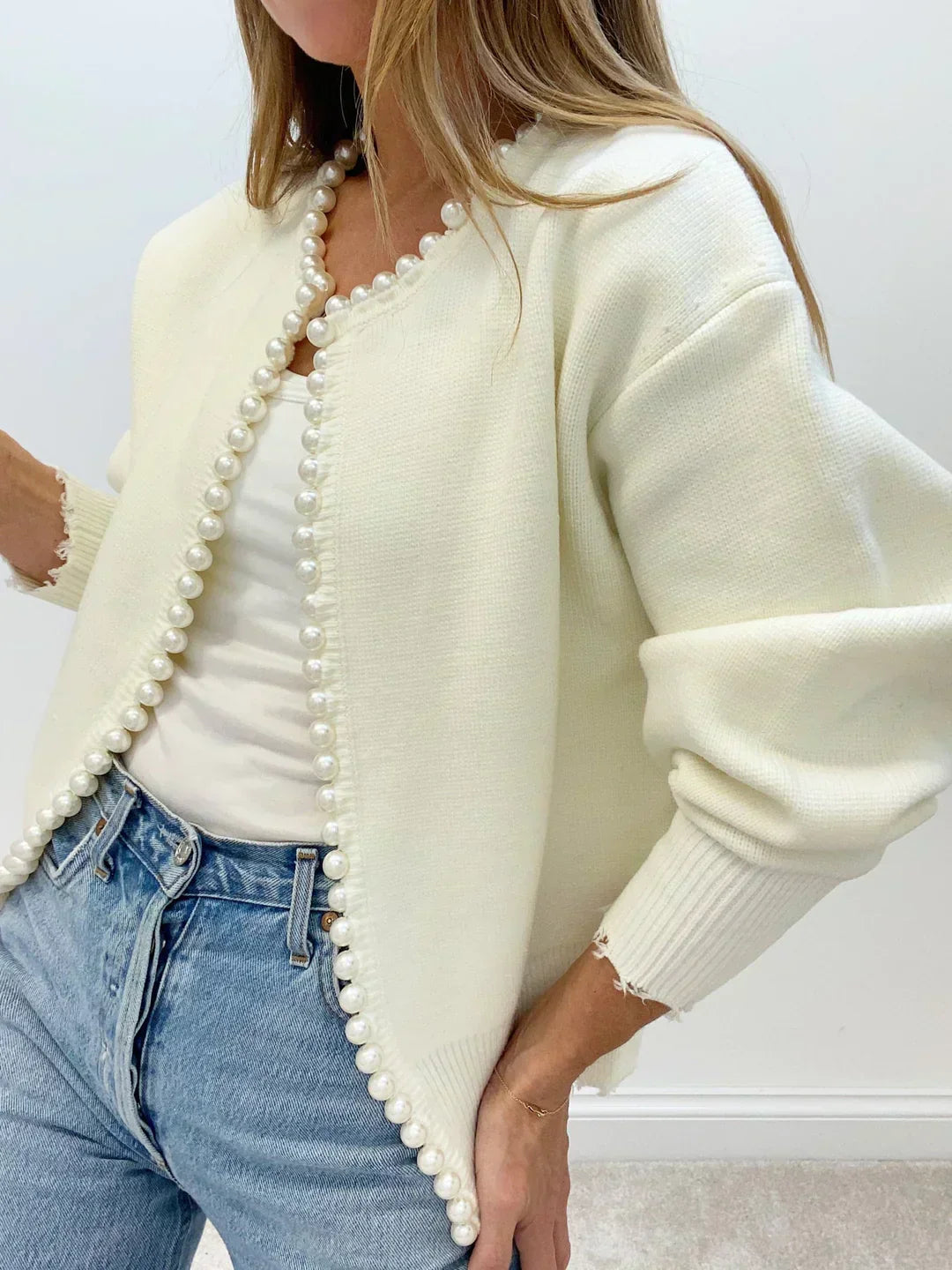 José | Cardigan met Parelrand