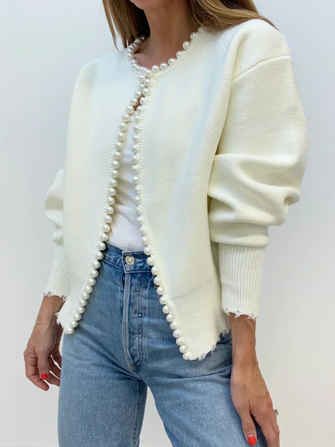 José | Cardigan met Parelrand