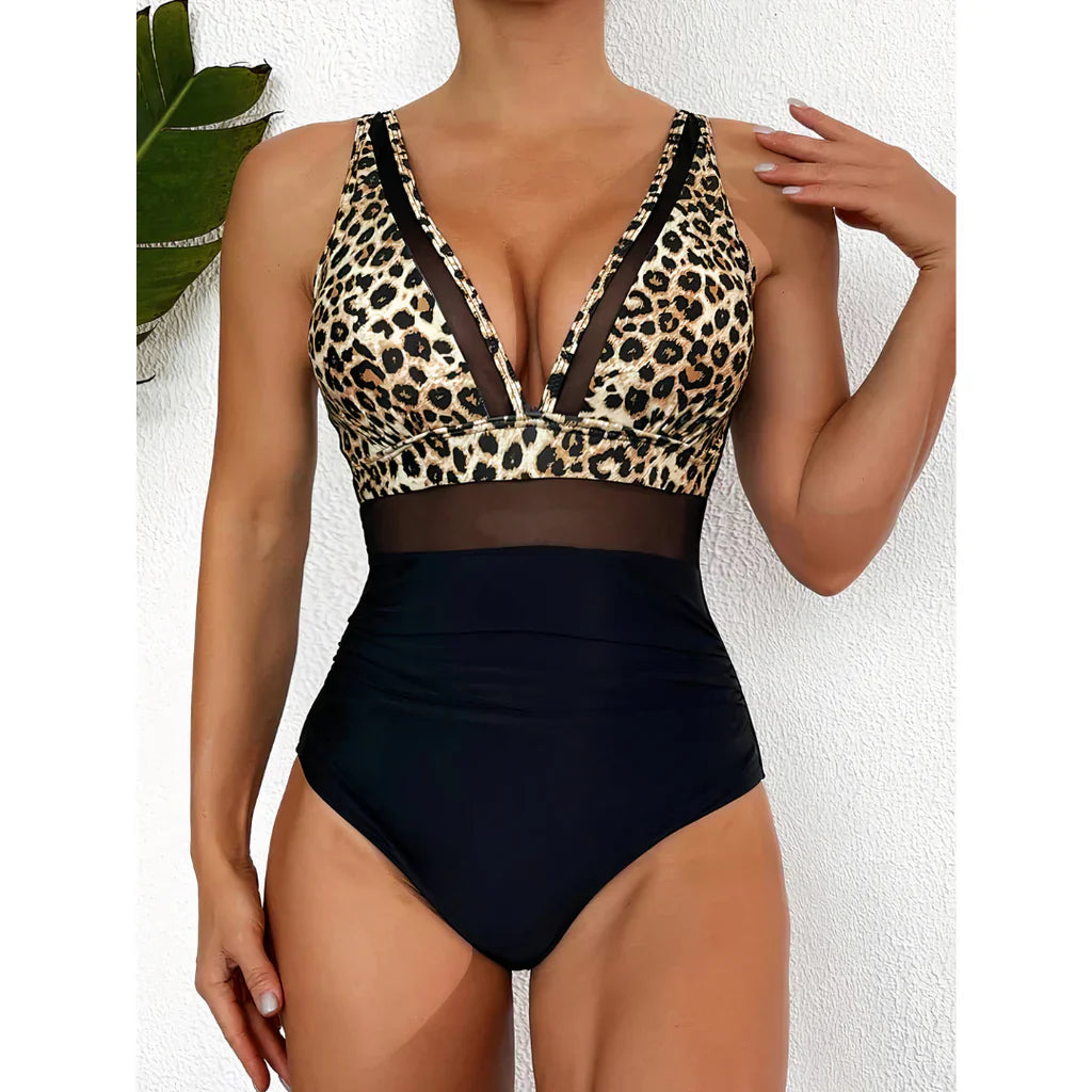 Jennie | Mesh-Detail Vormgevende Zwembody