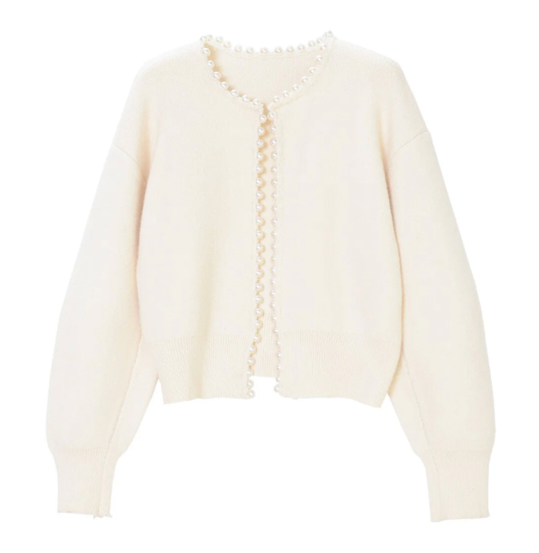 José | Cardigan met Parelrand