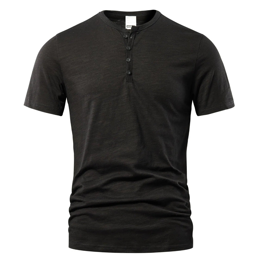 Jules | Zomerse T-Shirt met Knopen