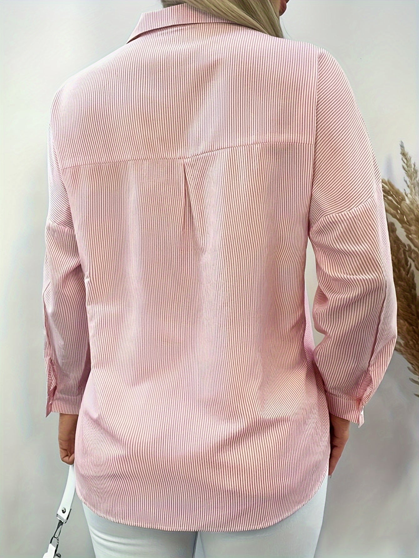 Trudy | Gestreepte Blouse met Losse Pasvorm