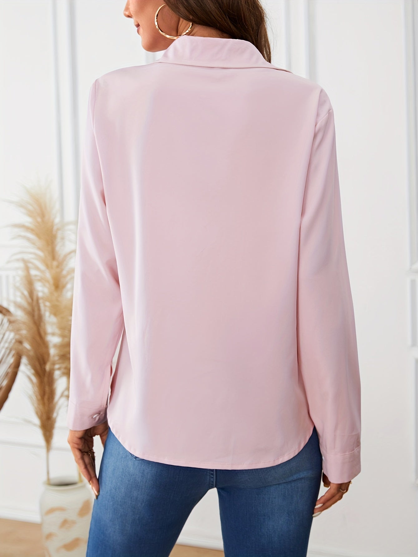 Elsbeth | Elegante Blouse met Lange Mouwen