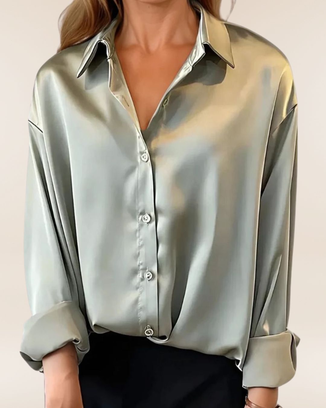 Yvonne | Zijde blouse met tijdloze pasvorm