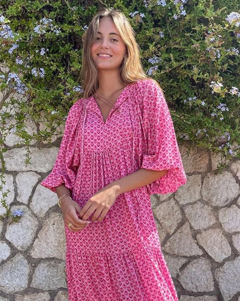Mirella | Zomerse Jurk met Print