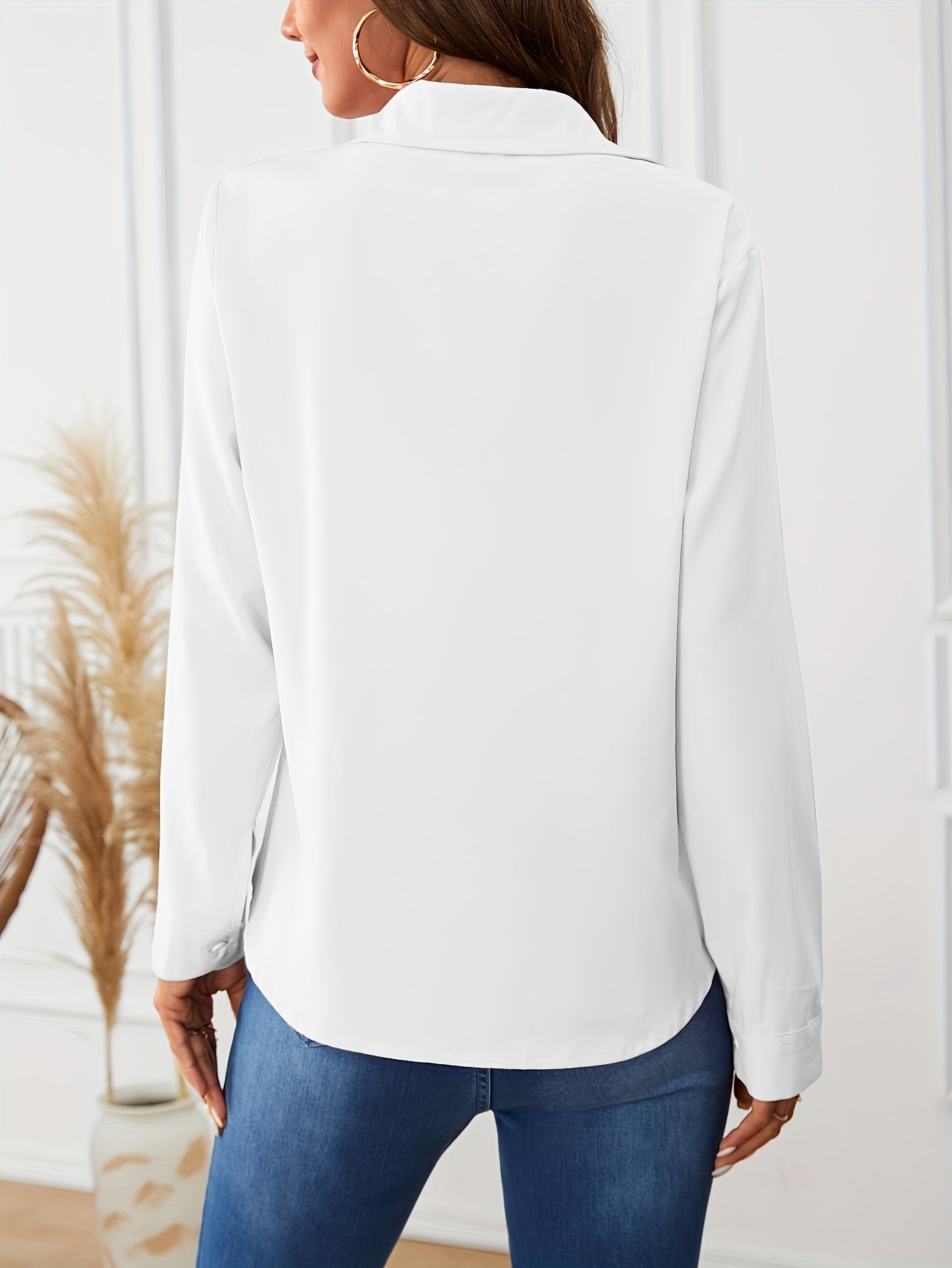 Elsbeth | Elegante Blouse met Lange Mouwen