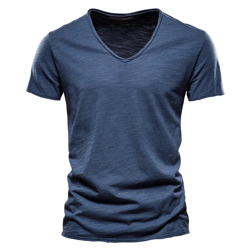 Boris | Zomerse T-Shirt met V-Hals