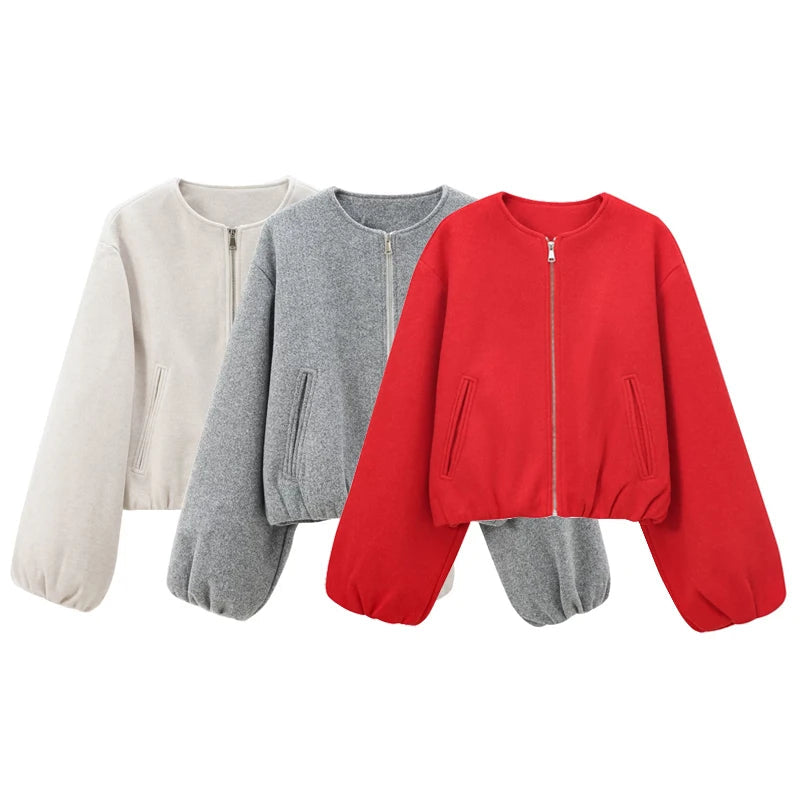 Liesbeth | Comfortabele Vestjas met Brede Mouwen