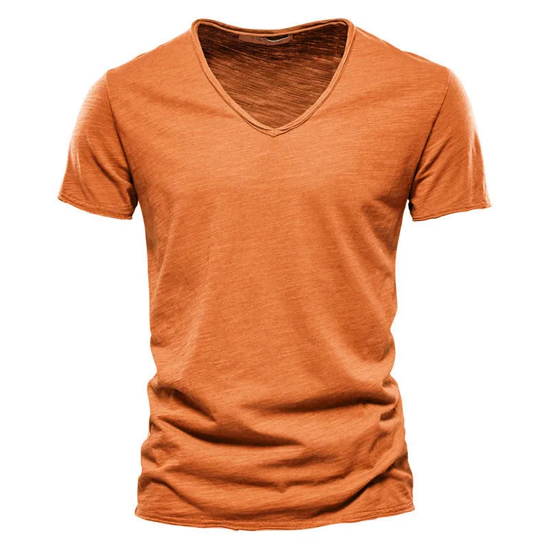 Boris | Zomerse T-Shirt met V-Hals