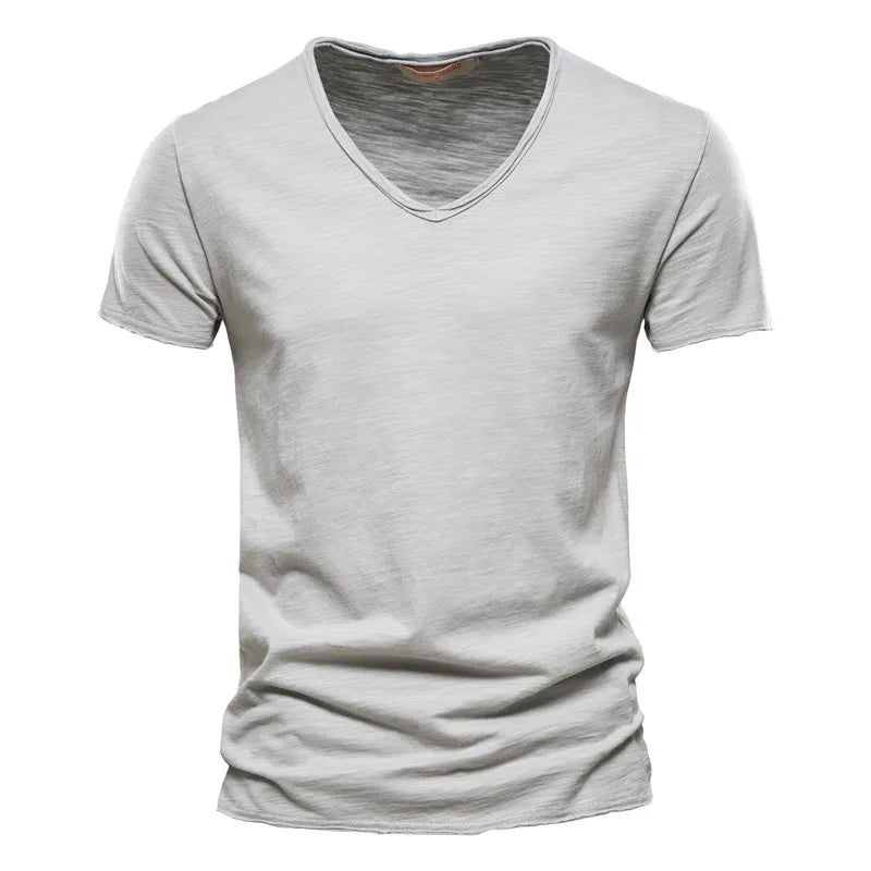 Boris | Zomerse T-Shirt met V-Hals