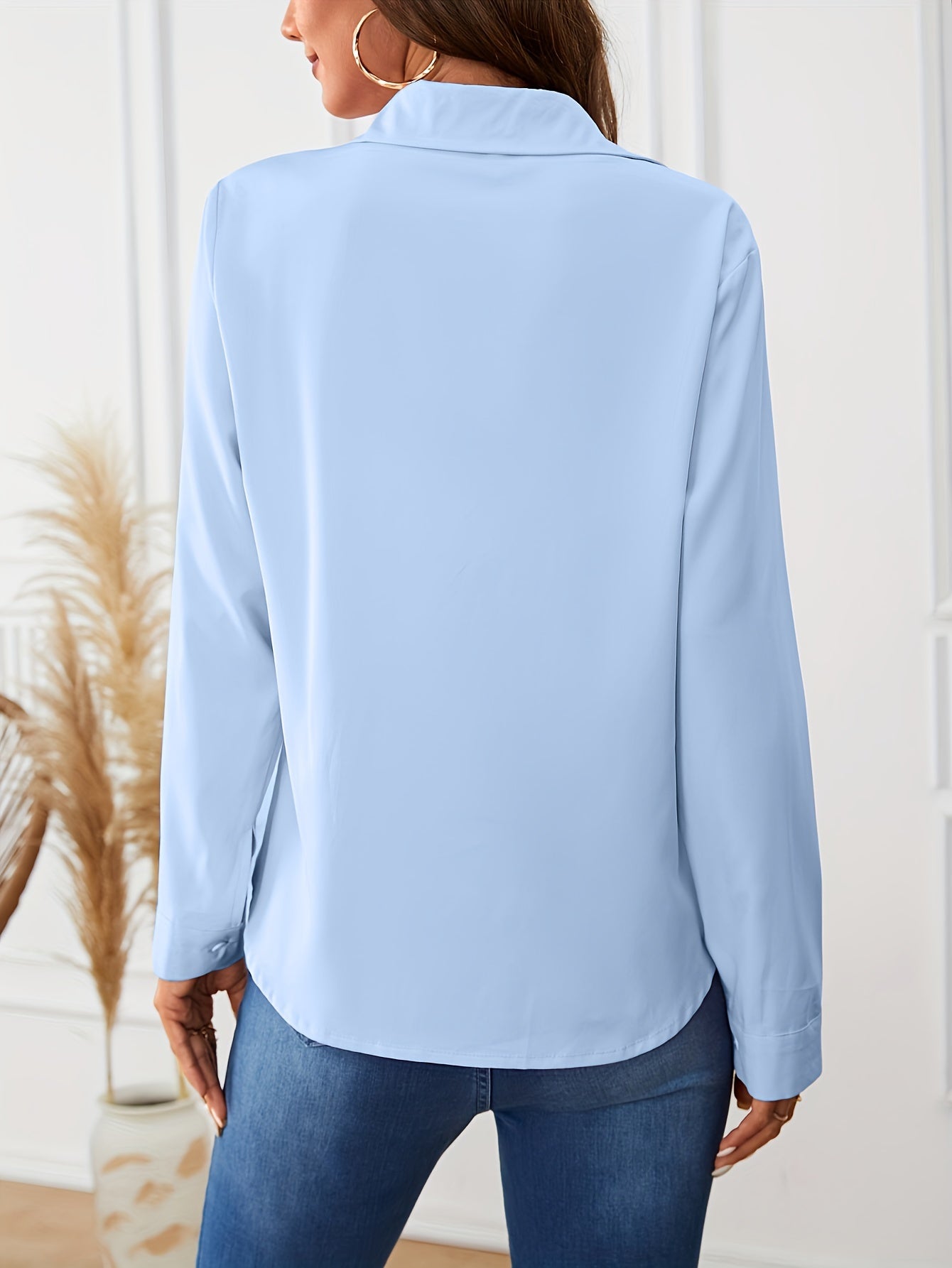 Elsbeth | Elegante Blouse met Lange Mouwen