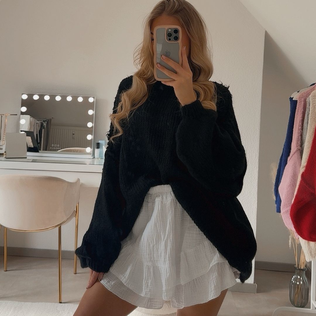 Hennie | Oversized Gebreide Trui met Losse Pasvorm