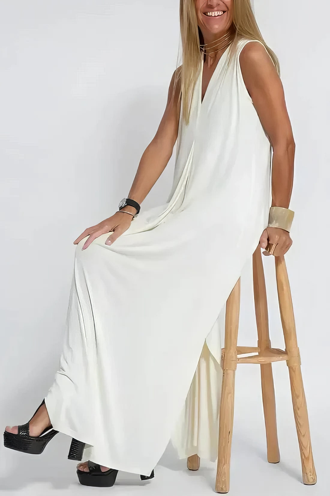 Romilly | Stijlvolle Zomerjurk met Relaxte Pasvorm
